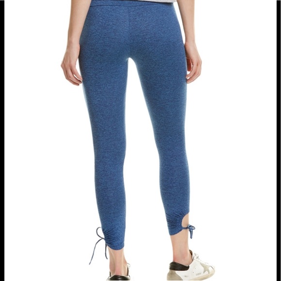 Lanston Sport Foster Side-Tie Capri Leggings - Picture 2 of 8